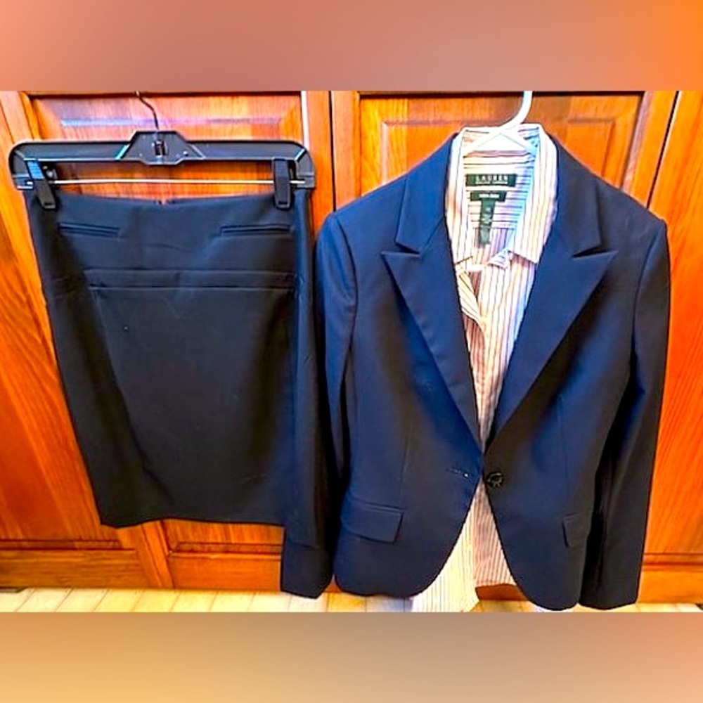 Express Skirt Suit - black, women’s